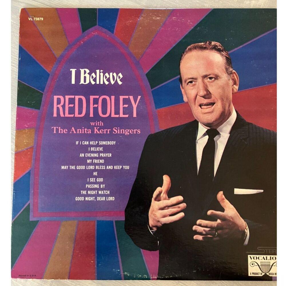 Red Foley "I Believe" vinyl